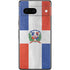 Dominican Republic Flag Distressed Pixel Skins